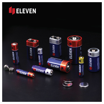 Батарейка Eleven LR44 (G13, V13GA, A76) алкалиновая, BC10
