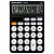 Калькулятор настольный BRAUBERG STYLE-12-BK (157х106 мм), 12 разрядов, двойное питание, ЧЕРНЫЙ, 272965