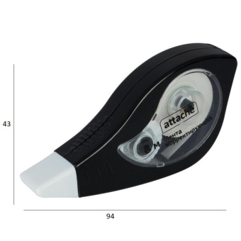 Корректирующая лента Attache Black 5 мм x 8 м