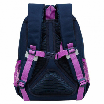 Рюкзак GRIZZLY школьный, анатомическая спинка, 2 отделения, для девочек, "RELAX", 40х27х20 см, RG-460-3/1