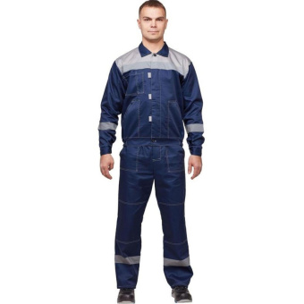 Костюм летний муж. л20-КБР синий/сер (р.48-50) 170-176 (Арсенал-СП)