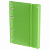 Тетрадь на кольцах А5, 120л., BG "Neon", пластиковая обложка, салатовый, с резинкой