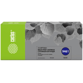 Картридж струйный Cactus CS-EPT9461 T9461 чер. для Epson WF-C5290DW