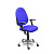 Кресло UP_EChair 223 PC ткань синяя С06, хром