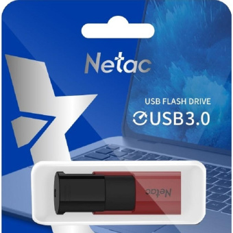 Флеш-память Netac U182 Red USB3.0 Flash Drive 128GB,retractable