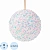 Шар Новогоднее подвесное украшение из пенополистирола / 8х8х8см арт.94523