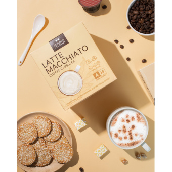 Кофе в капсулах Деловой Стандарт Latte Macchiato, 16кап/уп (DG)