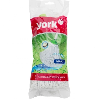Насадка для швабры веревочный моп York Макси хлопок
