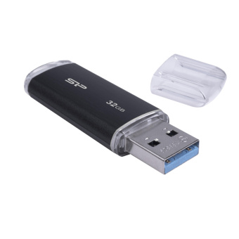 Флешка USB 3.0 32 ГБ Silicon Power Blaze B02 (SP032GBUF3B02V1K)