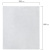 Тряпка для мытья пола из микрофибры 70х80 см "OVERLOCK GREY COLOUR", серая, 220 г/м2, LAIMA HOME
