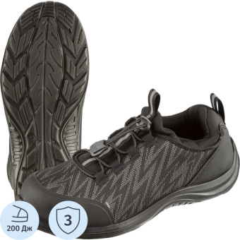 Полуботинки (кроссовки) Мистраль Light ПУ с МП р. 44 (135559)