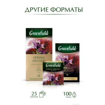 Чай черный Greenfield Spring Melody фольгир.100 пак