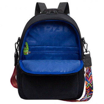 Рюкзак GRIZZLY, 2 отделения, съёмный ремень, "ORNAMENT", 38х29х15 см, RD-546-1/1