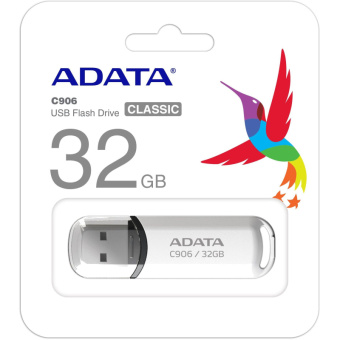 Флеш-память ADATA C906, 32GB, AC906-32G-RWH
