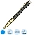 Ручка шариковая  Parker Urban Muted Black GT BP Twist,синий,Китай,2143640