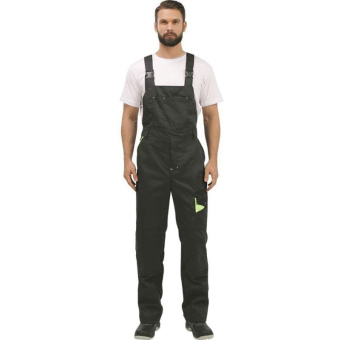 Полукомбинезон муж л27-ПК т.сер/черн 48-50/170-176