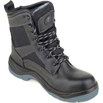Ботинки рабочие с высоким берцем,  утепленные (мод.26НМ) ПУ/ТПУ с КП (р.45)