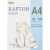 Картон белый Комус класс Оригами  20л А4 двусторон.мелован.папка