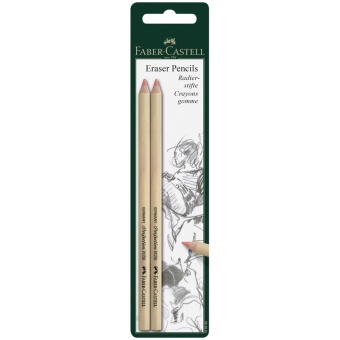 Набор ластиков-карандашей Faber-Castell "Perfection", 2шт., блистер