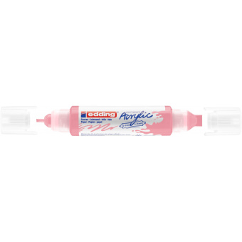 Маркер акриловый двусторон.3D Edding5400/935.Розовато-лилов./Classymauve