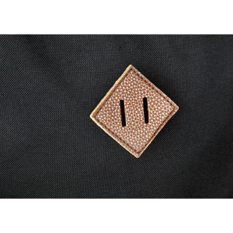 Рюкзак молодежный №1 School черный, кож.зам.