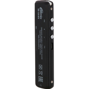Диктофон цифровой Ritmix RR-120 8GB black