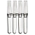 Пробирка д/ПЦР 0,1 мл стрип/4 шт, RNase, DNase, &amp; Pyrogen Safe,250 стрип/уп