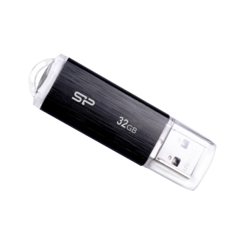 Флешка USB 3.0 32 ГБ Silicon Power Blaze B02 (SP032GBUF3B02V1K)