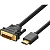 Кабель UGREEN HD106 HDMI - DVI-D (24+1). 30 AWG, 1080@60ц. 2м (10135)