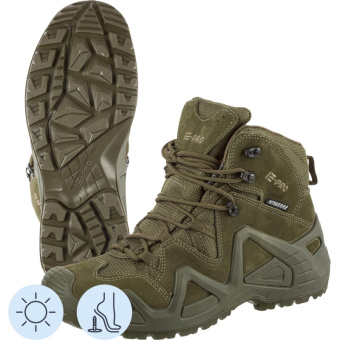 Ботинки  трекинговые E-PRO, ПУ/НР, АС р. 47 (арт.102)
