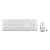 Набор клавиатура+мышь A4Tech Fstyler FG1010 белый/серый USB беспроводная