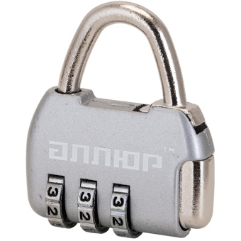 Замок навесной кодовый_УЗК Аллюр ВС1К-35/4 (HA806) CP (35xd=4) цинк серебро