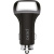 Зарядное устройство автомобильное PERO AC06 USB-C PD/USB-C PD/50W/черное