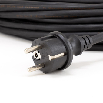 Удлинитель КОМУС КГ 3х1,5кв.мм. 30м 16А с заземлением, с заглушкой, IP44