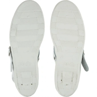 Спец.обувь Сабо жен.нат.кожа цв.белый(р.40) (4-12-7)