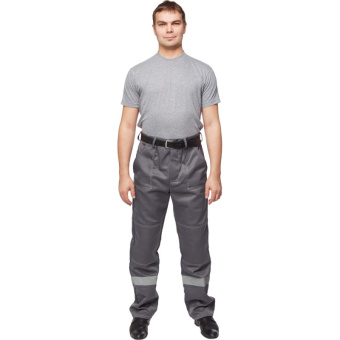 Костюм летний муж. л22-КБР т.сер./св.сер (р.40-42) 158-164