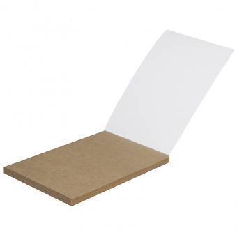 Скетчбук - блокнот 50л., А5 Clairefontaine "Kraft", на склейке, 120г/м2, верже, крафт