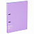 Папка на 2 кольцах Berlingo "Haze" А4, 24мм, 600мкм, D-кольца, с внутр. карманом, сиреневая, софт-тач
