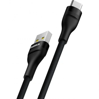Кабель Baseus USB-C->-C 240W FS2 1m черный
