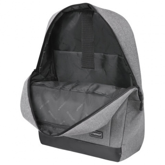 Рюкзак HEIKKI PLANE (ХЕЙКИ) универсальный, отделение для ноутбука, серый, 42х30х14 см, 273887