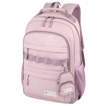 Рюкзак HEIKKI FUSION (ХЕЙКИ) универсальный, 2 отделения, отделение для ноутбука, c КОШЕЛЬКОМ, пыльна