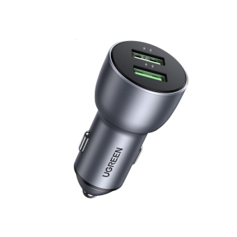 Зарядное устройство Ugreen CD213 2х USB-A. QC 3.0. 36 Вт (10144)