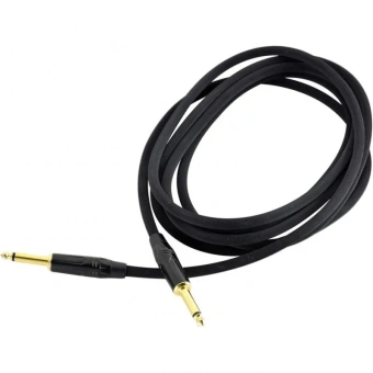 Кабель Quik Lok JUST JJ 3, инструментальный, 3м, Mono Jack черн (JUST JJ 3)