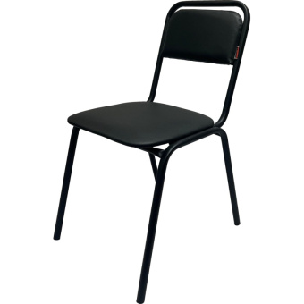 Стул офисный Easy Chair РС42 черный (искусственная кожа, металл)