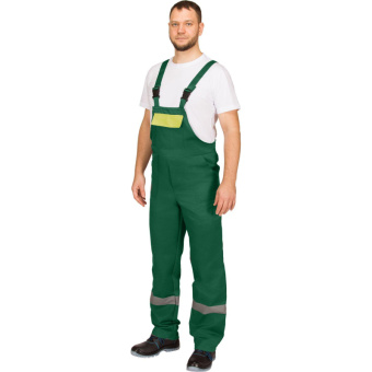 Костюм летний муж. л16-КБР с СОП зел/желт (р.56-58) 182-188