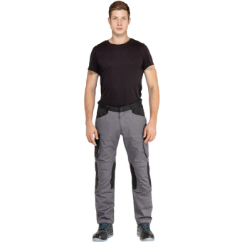 Брюки летние мужские MACH2 сер/оранж р.L (арт. M2PA3GOGT)