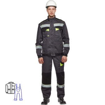 Костюм рабочий летний Корвет СОП с п/к (р.60-62) 182-188