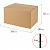 Гофроящик, длина 380 х ширина 280 х высота 225 мм, марка Т22, профиль В, FEFCO 0201 / ГОСТ, исполнен