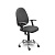 Кресло UP_EChair 223 PC ткань серая С73, хром