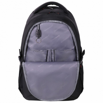 Рюкзак GERMANIUM UPGRADE универсальный, 3 отделения, отделение для ноутбука, USB-порт, "UP-3", черны